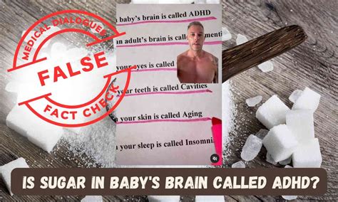 Fact Check: Is Sugar in baby's brain called ADHD?