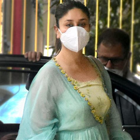 Kareena Kapoor Khan in satin blue maxi dress for Samaira Kapur's ...