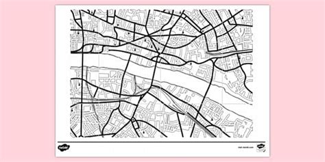 Ordnance Survey Map Colouring Sheet | Colouring Sheets