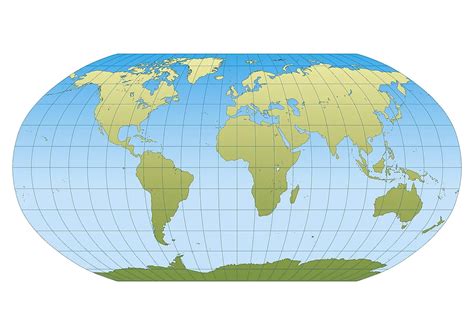 Image result for Robinson Projection Example