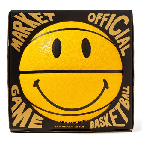 SMILEY® 50th ANNIVERSARY BASKETBALL (Yellow) – Capsul