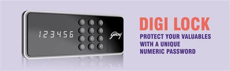 Godrej Forte Pro 10 Litres Digital Electronic Safe Locker for Home ...