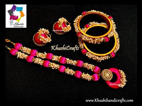 Quilled Jhumkas /Silk Jhumkas /Silk thread Jhumkas – Khushi Handicrafts
