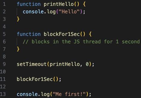 Callback Queue in JavaScript 的图像结果