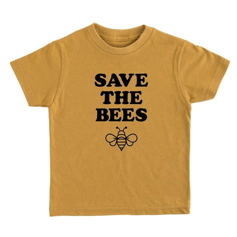 Save the Bees Shirt - Kids | Save the bees, Bee, T shirts for women