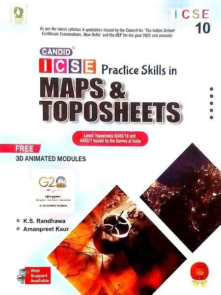 Candid ICSE Practice Skills in Maps And Toposheets Class 10 | StudentZone