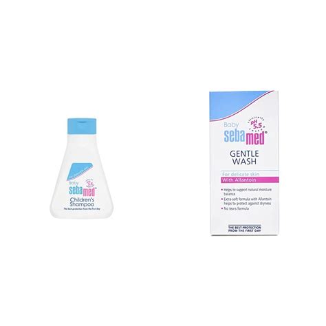 Buy Sebamed Children’s Shampoo (50ml) & Seba med gentle baby wash ...