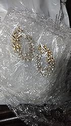 Zaveri Pearls Antique Gold Tone Floral Design Stud Earring For Women ...