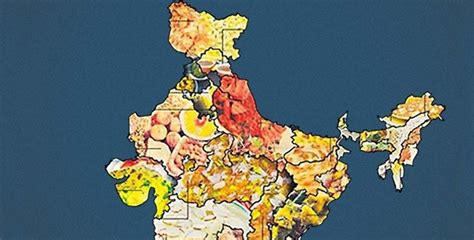 Food map of India