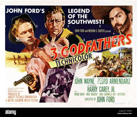 3 Godfathers Year : 1948 USA Director : John Ford Harry Carey Jr., John ...