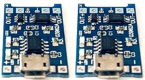 Steko (2 Pieces) 03962A Micro USB V8 PCB Lithium Battery Charging Board ...