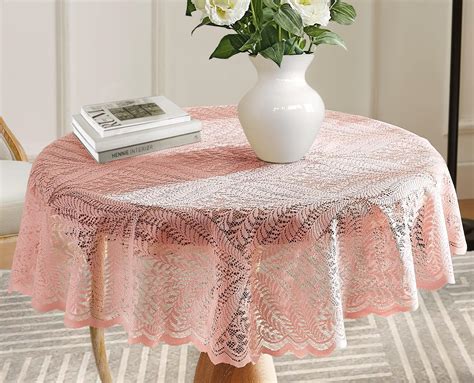 Amazon.com: WARM HOME DESIGNS 36 Inch Round Tablecloth. Use Small Gold ...