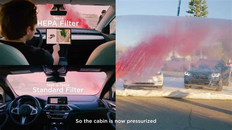 Watch Tesla Model Y With Bioweapon Defense Mode 'Smoke' BMW X3