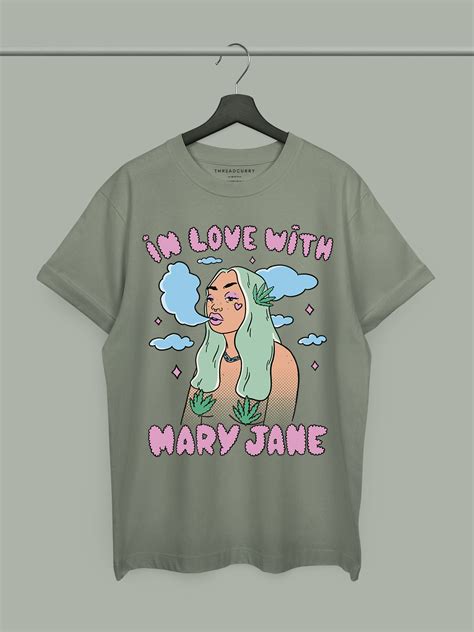 Buy Mary Jane Oversized Printed T-shirt Online | THREADCURRY