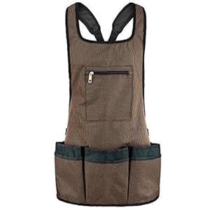 Buy LOMESH Garden Tool Apron - Professional Heavy Duty Work Apron with ...
