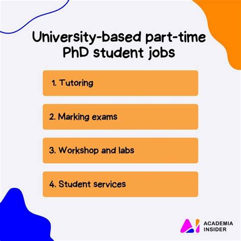 The best PhD student part-time jobs [Full guide] - Academia Insider