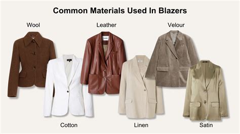 What Material Are Blazers Made Of at James Aviles blog