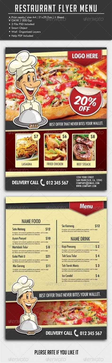 Jamaican Restaurant Menu Template 的图像结果