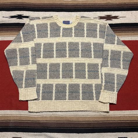 70s PENDLETON Virgin Wool Sweater size L | DESERTSNOW