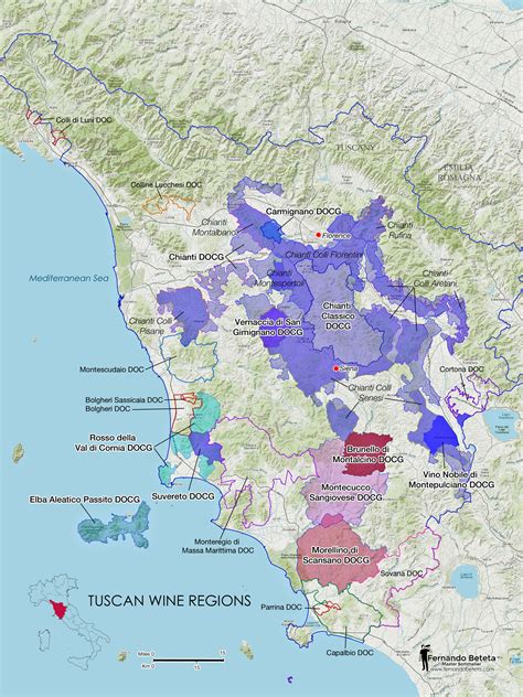 Wine Maps — Fernando Beteta, MS