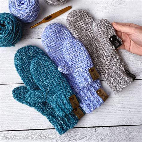 Image result for Crochet Mini Mittens Tutorial