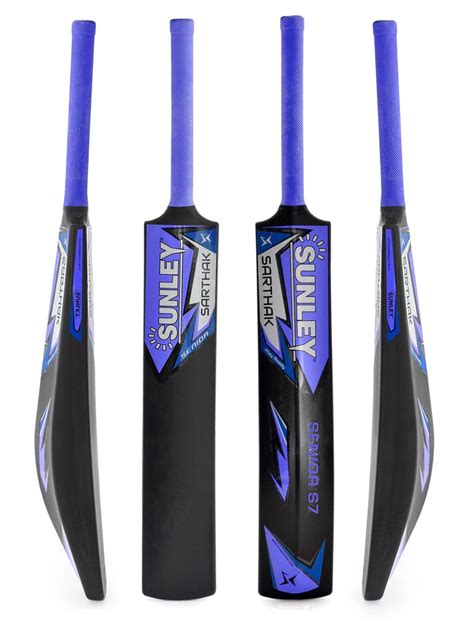 Buy Sunley Plastic Bat, Cricket Bat, Plastic Bat Full Size, PVC/Plastic ...