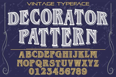 Premium Vector | Font handcrafted vector script