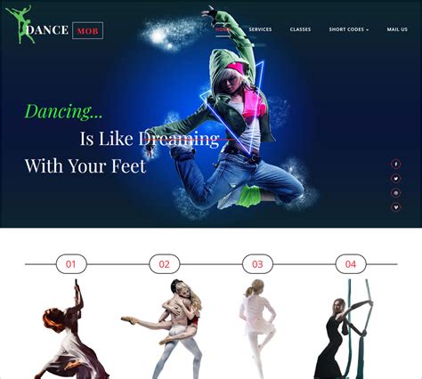 dance academy v1 4 dance studio wordpress theme