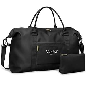 Buy Duffle Bag For Travel Waterproof, Vankor Weekender Bags for Women ...