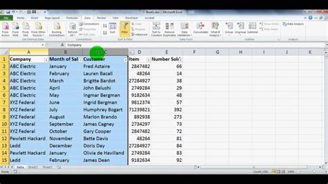 Image result for Excel Filter Tutorial Video