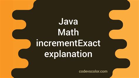 Increment in Java 的图像结果