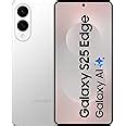 Samsung Galaxy S25 Edge 5G AI Smartphone (Titanium Silver, 12GB RAM ...