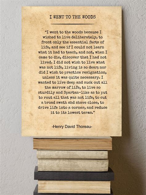 Thoreau Transcendentalism Quotes