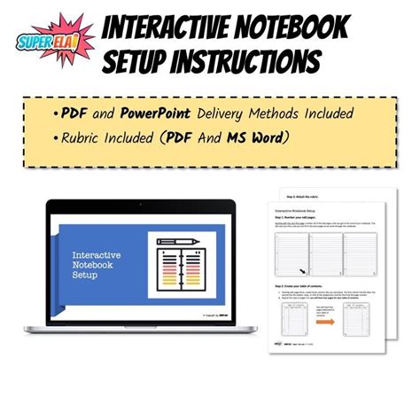 Image result for Interactive Notebook Setup