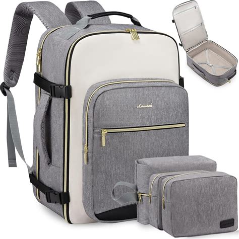 Amazon.com: LOVEVOOK Large Travel Backpack for Women & Men, Carry on ...
