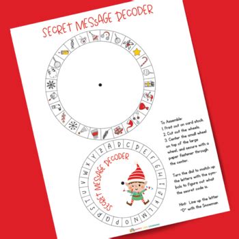 Image result for Santa Decoder Printable