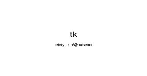 tk — Teletype
