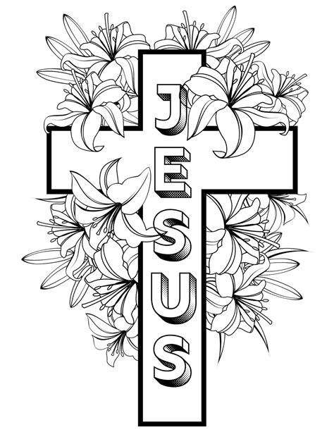 Free Printable Christian Easter Coloring Pages