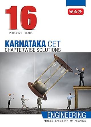 MTG 16 Years Karnataka CET Chapterwise Solutions Physics, Chemistry ...