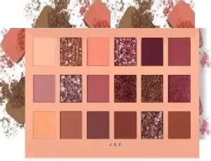 J & F Hinshitshu 18 Colors Nude Edition Eyeshadow Palette - Price in ...