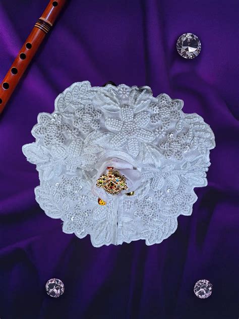 White Poshak For Laddu Gopal Ji | OM Poshak