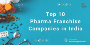 TOP 10 Pharma Franchise Companies in India - Tesni Pharma