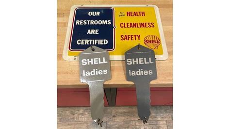Image result for Shell Restroom Sign