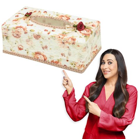 Plastic Tissue Box Holder, Brown – HOKIPO | Har Ghar ka Humsafar