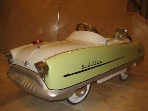 When the car made its appearance, the pedal car soon followed. Pedal ...