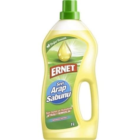 Ernet Sıvı Arap Sabunu 1000 Ml - Yerli Tüket
