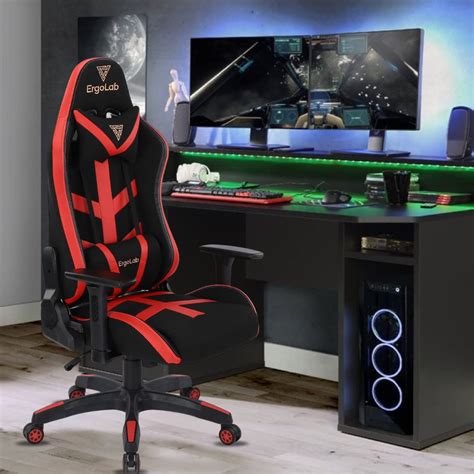 ErgoLab Armour Gaming Chair, Ergonomic Computer Chair, PC Chair with ...