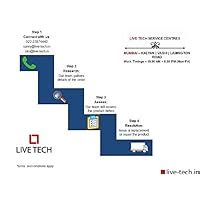 Amazon.in: Buy Live Tech PS07 Power Strip with 4 Sockets Rust Free, 6ft ...