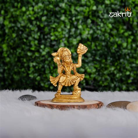 BRASS HANUMAN STANDING – Sacred Needs