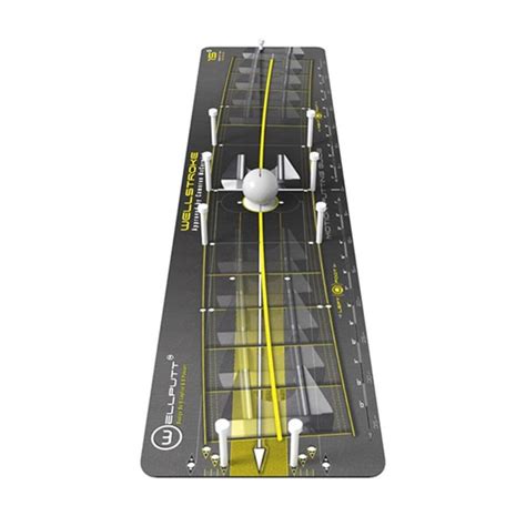 Wellputt Wellstroke 15 Degree Golf Putting Guide Mat – Sportswing.in